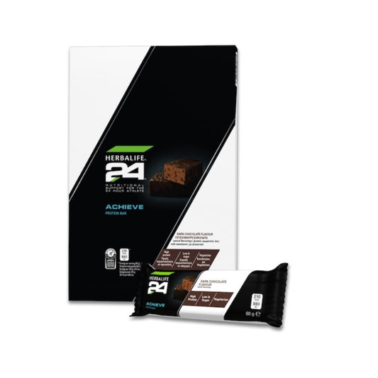 H24 Achieve Protein Bar – Dark Chocolate (6 x 60 g)
