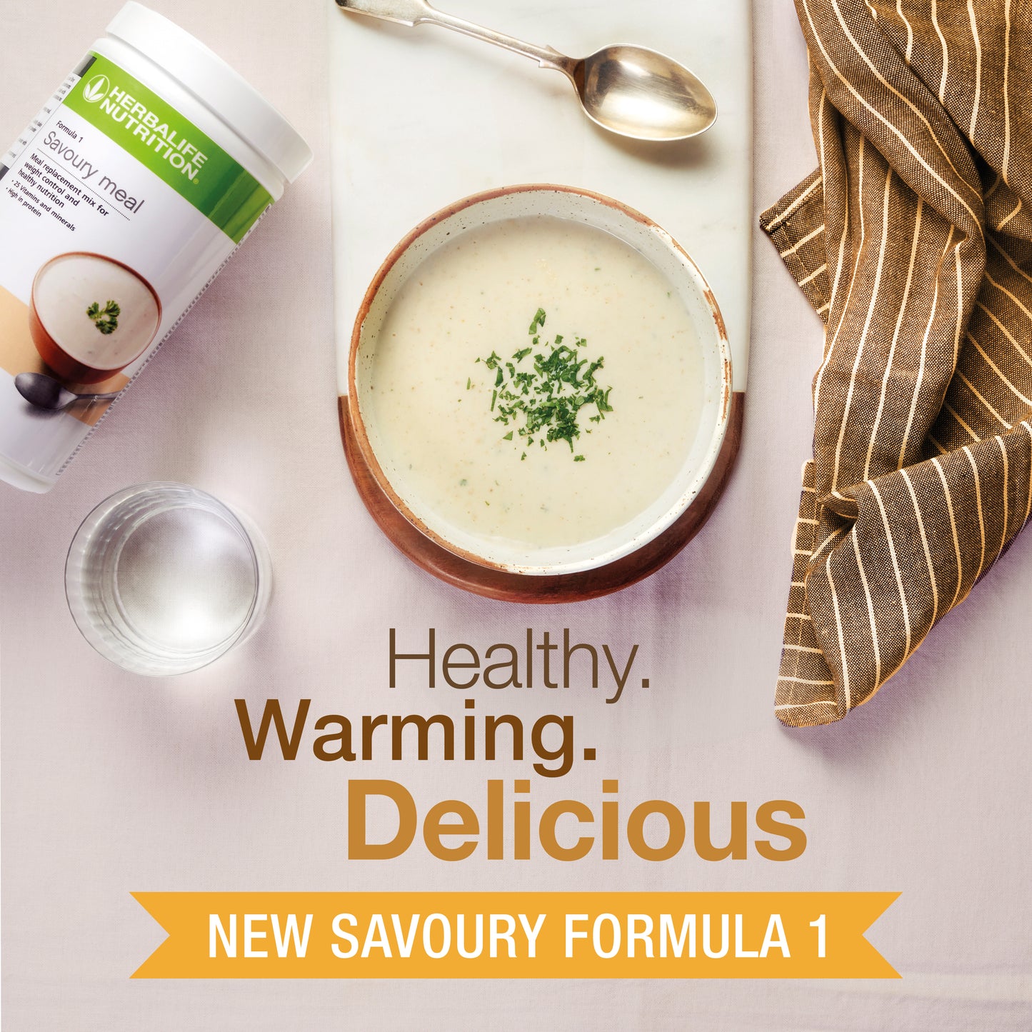 Herbalife Formula 1 Healthy Meal | Savoury | Mushroom and Herb 550g