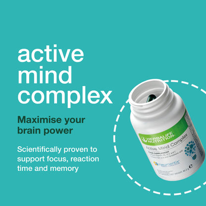 Herbalife Active Mind Complex – Cognitive &amp; Mental Performance Support (60 Capsules)