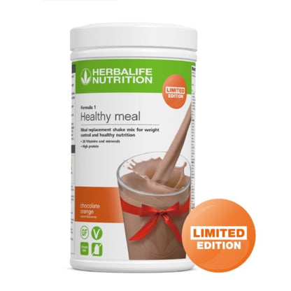 Herbalife Formula 1 Healthy Meal | Limited Edition | Chocolate Orange 550 g