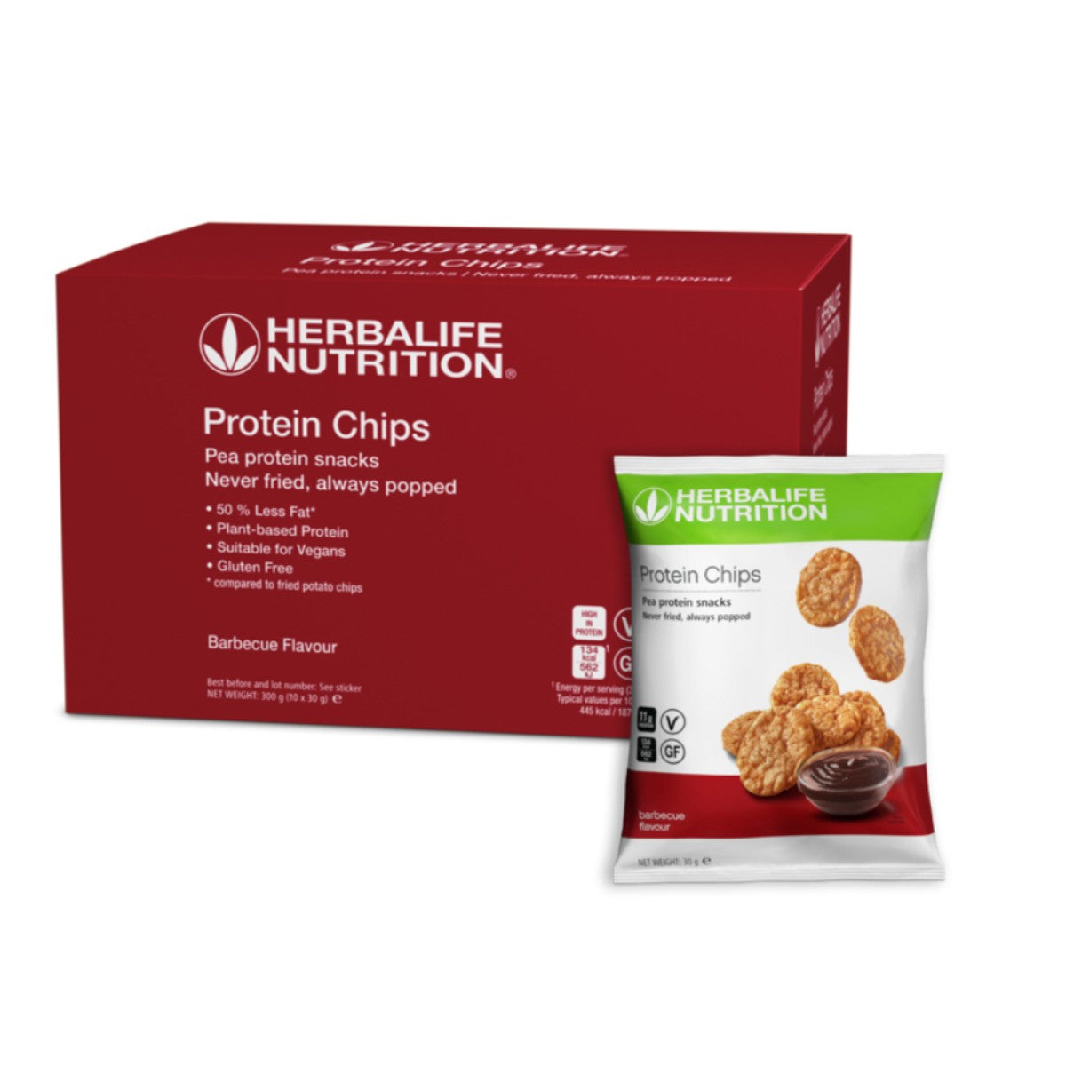 Protein Chips – Barbecue | 10 x 30 g