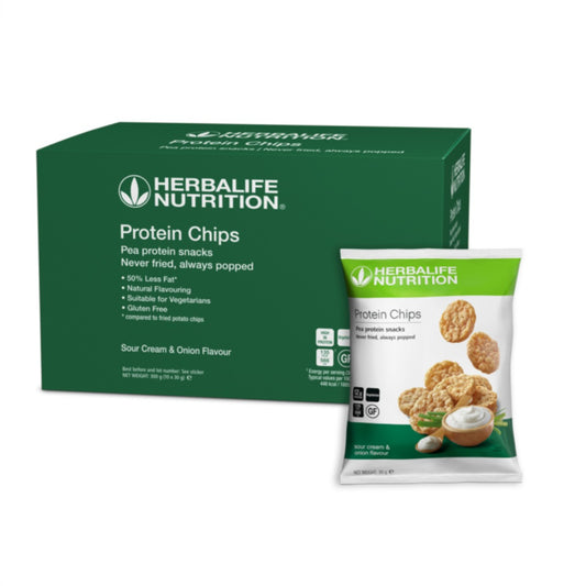 Protein Chips – Sour Cream & Onion | 10 x 30 g