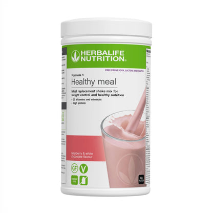 Herbalife Formula 1 Healthy Meal Shake – Raspberry and White Chocolate 500 g