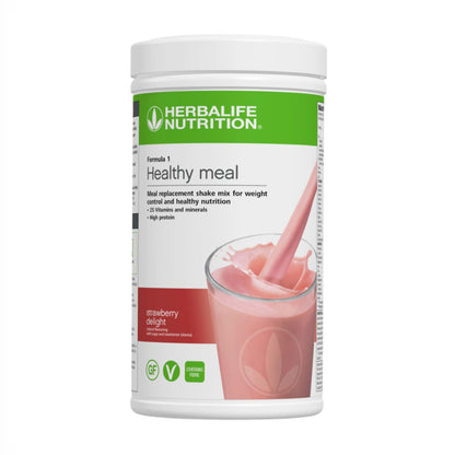 Herbalife Formula 1 Healthy Meal Shake – Strawberry Delight 550 g