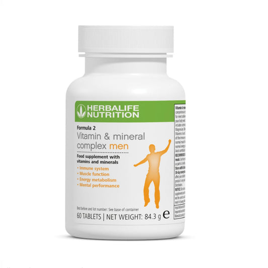 Herbalife Formula 2 – Vitamin & Mineral Complex Men’s (60 Tablets)
