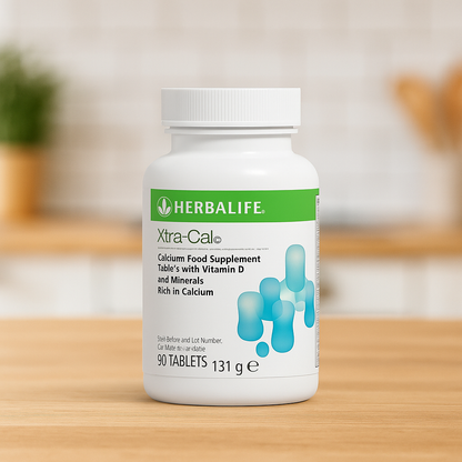 Herbalife Xtra-Cal – Daily Calcium &amp; Vitamin D Supplement (90 Tablets)